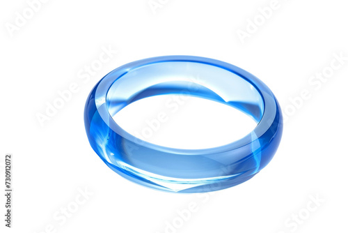 Blue Ring on transparent background