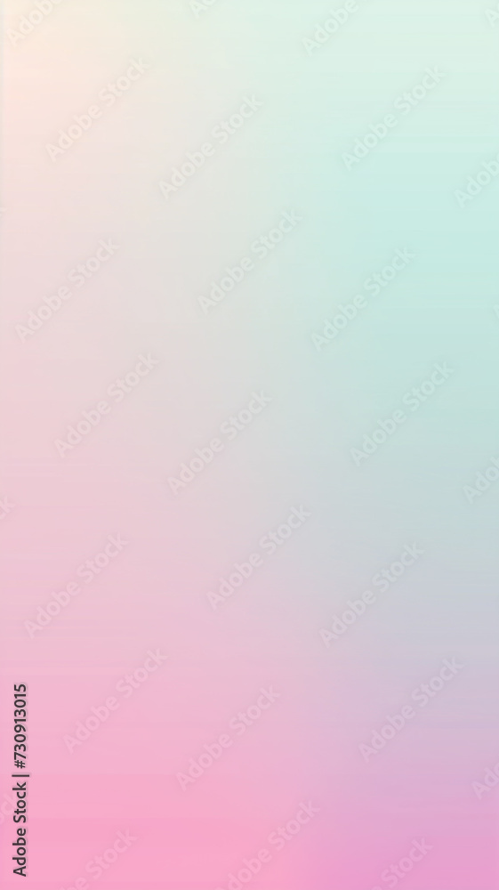 Obraz premium Soft Pastel Pink to Blue Gradient Background