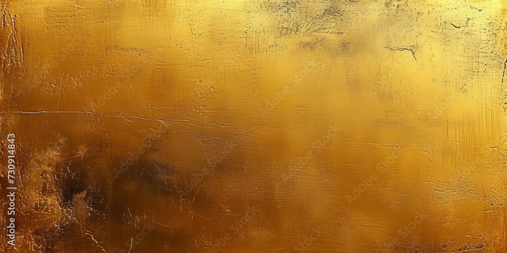 Abstract golden texture background banner  - Luxury scratched gold pattern wall wallpaper backdrop, Generative AI - obrazy, fototapety, plakaty 