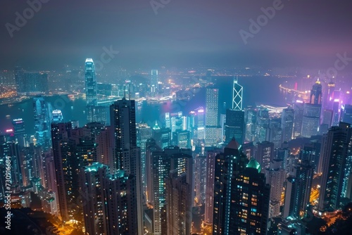 Hong Kong Night Timelapse