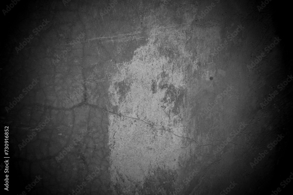 Old wall texture cement dark black gray background abstract grey color design are light with white gradient background. Old wall texture cement dark black gray background abstract grey color design are light with white gradient background.