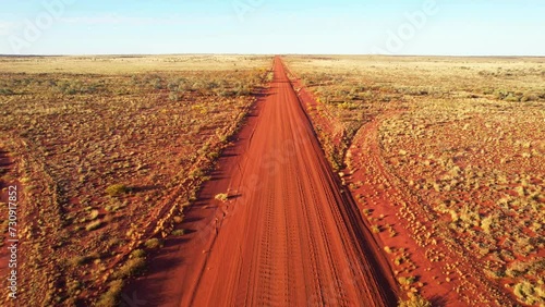 Australian outback in the center of the continent photo