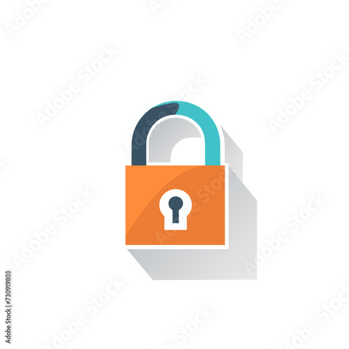 Advisory assistance financial transactions filled colorful logo. Risk management. Design element. Created with artificial intelligence. Ai art for corporate branding, corporate treasury