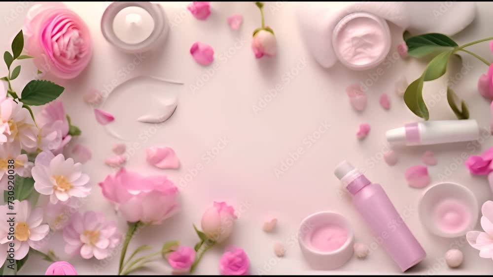 Elegant Modern Beauty Background. Elegant Modern Beauty Background.