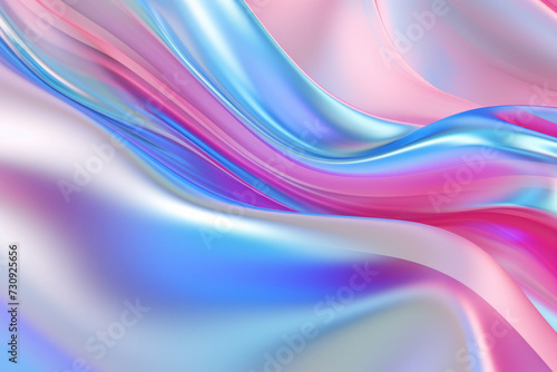 Abstract Background of Pink, Blue, and White, Vibrant, Simple, and Elegant Design