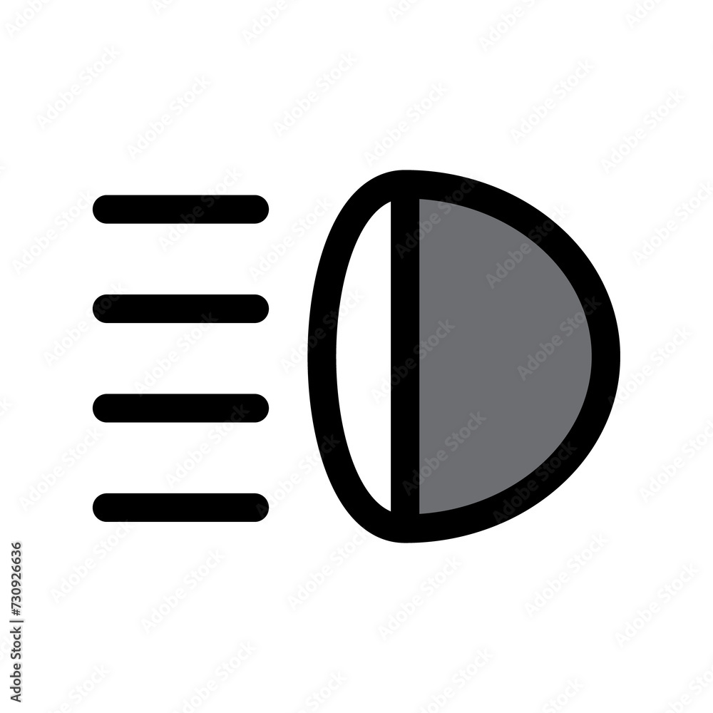 Obraz premium Fog Lamp icon