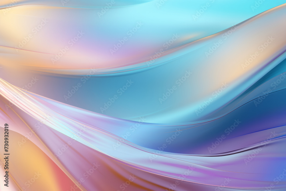 Fototapeta premium Close-Up of Blue and Yellow Background - Vibrant Color Combination