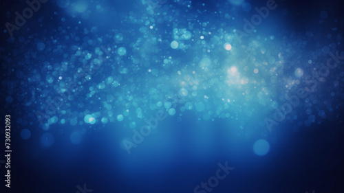 Blurry Photo of Blue Background, Abstract and Vibrant Image