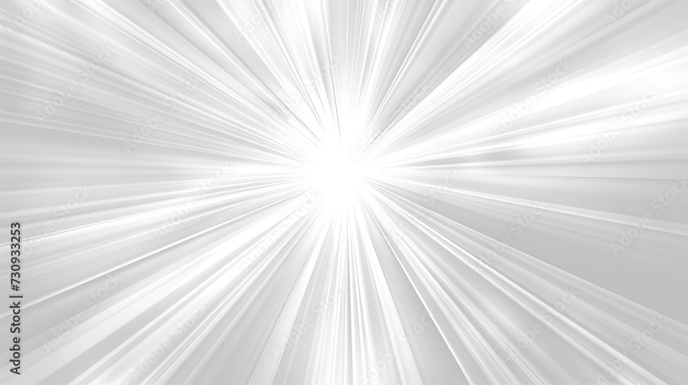 White abstract background in bright rays of light White abstract background in bright rays of light