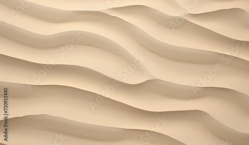 Texture, surface of sea sand. Natural background. Waves of sand. Seascape. Dunes. Copy space