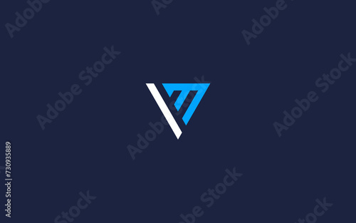 letters mv or vm logo icon design vector design template inspiration