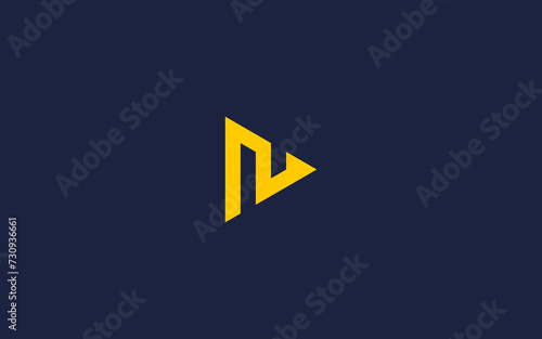 letter n with play logo icon design vector design template inspiration photo
