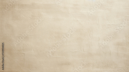 Closeup View of a Textured Beige Paper Background Created With Generative AI Technology photo