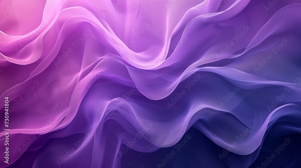Obraz premium A serene blue, purple, and pink backdrop with a soft gradient. Free from any objects or shapes.
