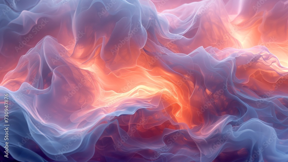 Dreamy Abstract Wallpaper: Fluid Shapes in Ethereal Pastel Palette Dreamy Abstract Wallpaper: Fluid Shapes in Ethereal Pastel Palette