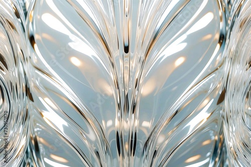 透明なガラスの模様の背景