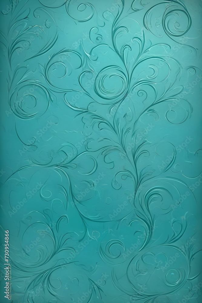 abstract turquoise background with swirls abstract turquoise background with swirls
