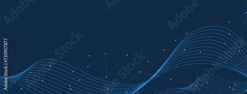 Abstract vector background. Futuristic technology style. Elegant background for business tech presentations.