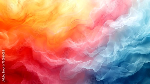 Abstract animation of colorful watercolors moving in opposite directions. seamless looping 4k time-lapse animation video background photo
