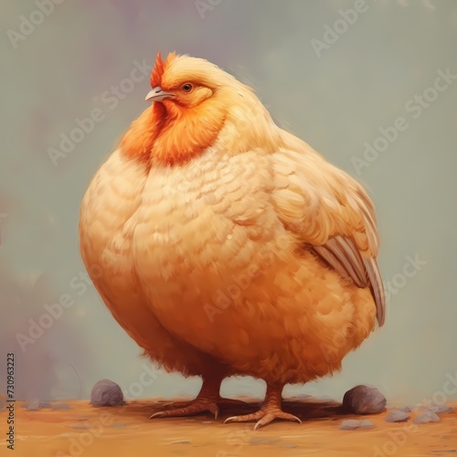 Majestic Buff Orpington Chicken photo