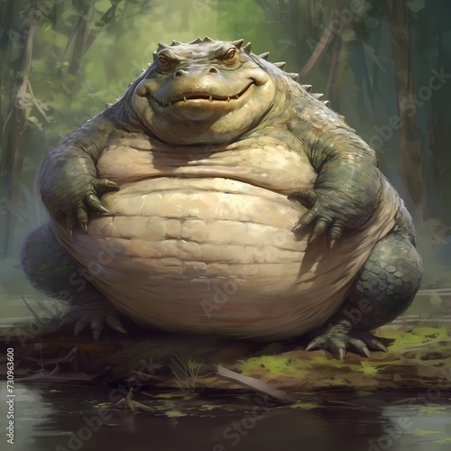 Majestic Illustrated Toad