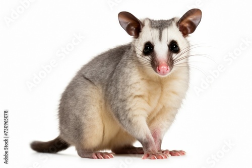 a possum illustration clipart