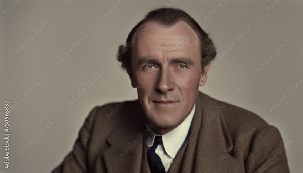 Photo of a 20th century man Photo of a 20th century man