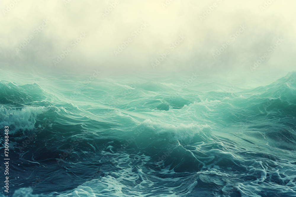 A serene oceanic gradient background A serene oceanic gradient background