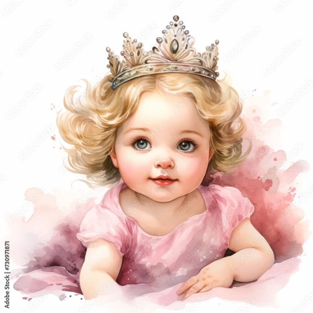 Roseate Toddler Queen with Sparkling Tiara