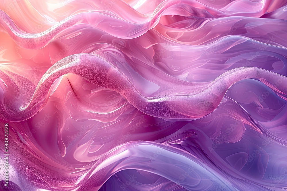 Obraz premium abstract background with waves, 3d