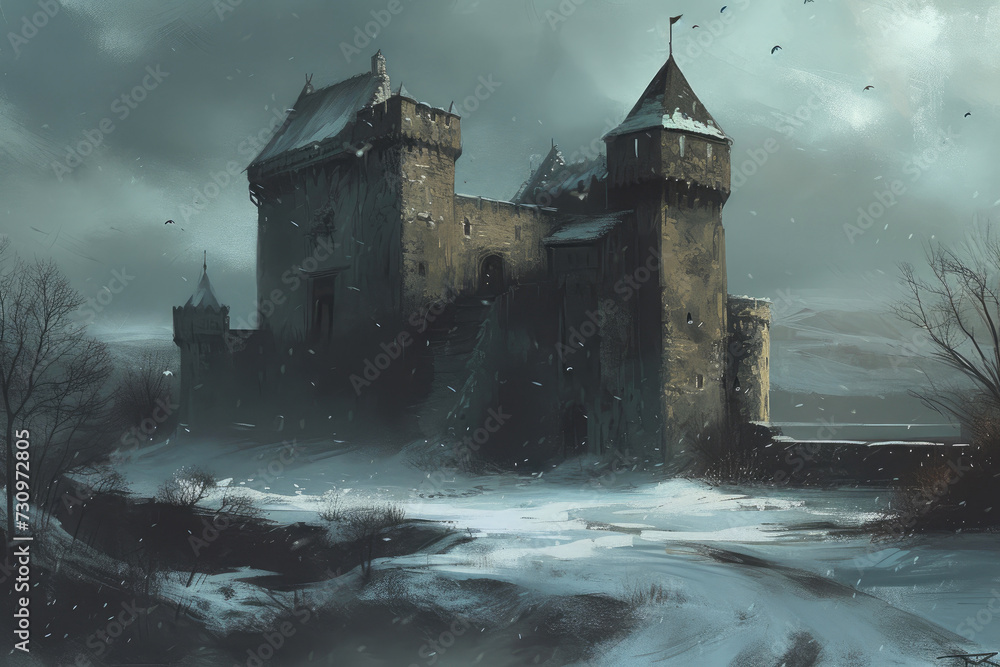 Timeless Castle Amidst the Fog Timeless Castle Amidst the Fog
