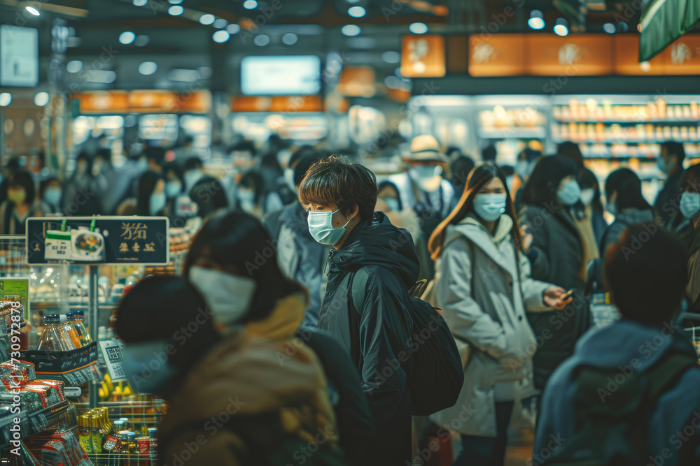 Panic Buying: Masks and Carts in Crisis Panic Buying: Masks and Carts in Crisis
