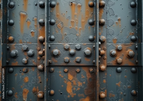 old metal door