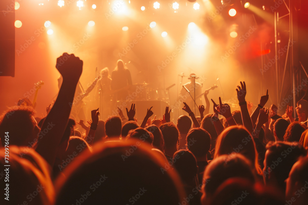 Rocking Waves: Massive Crowd at Live Concert