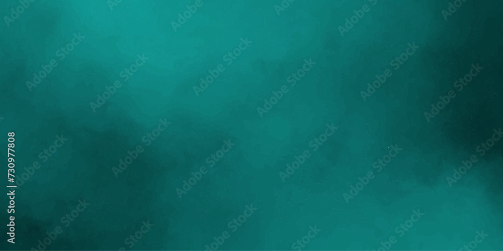 Dark green horizontal texture AI format overlay perfect empty space burnt rough galaxy space vintage grunge,vector desing for effect blurred photo smoke cloudy.
