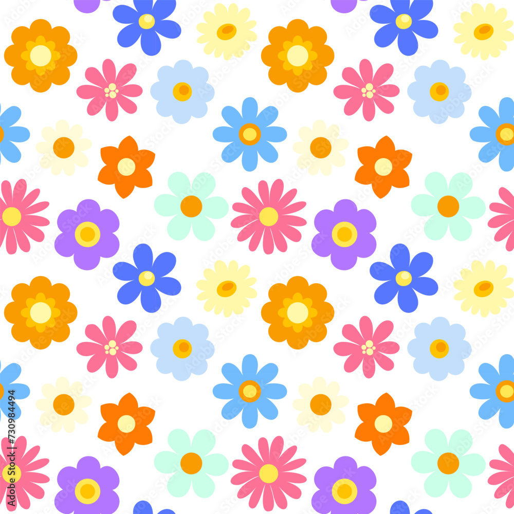 seamless pattern with flowers seamless pattern with flowers