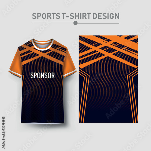 Sports jersey and sports jersey background