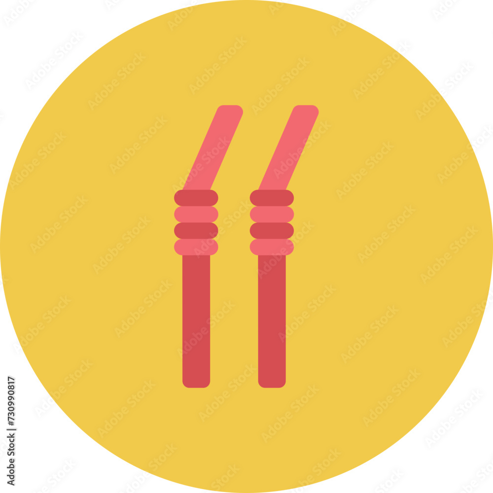 Obraz premium Plastic Straw Icon