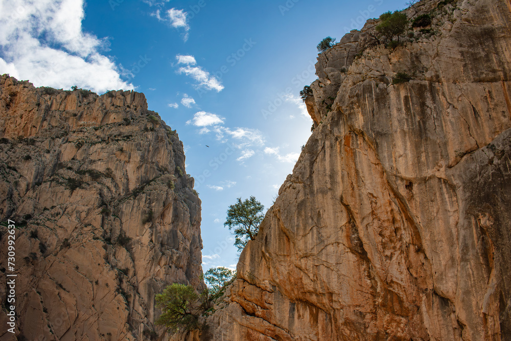 ravines in the south of andalusia, el caminito del rey north access