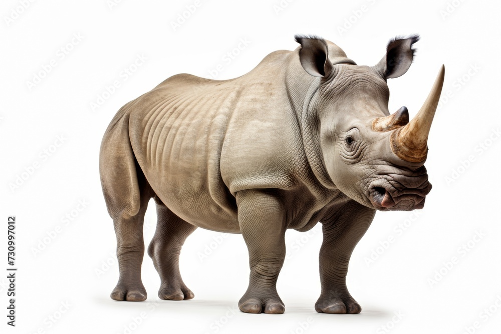 rhino illustration clipart