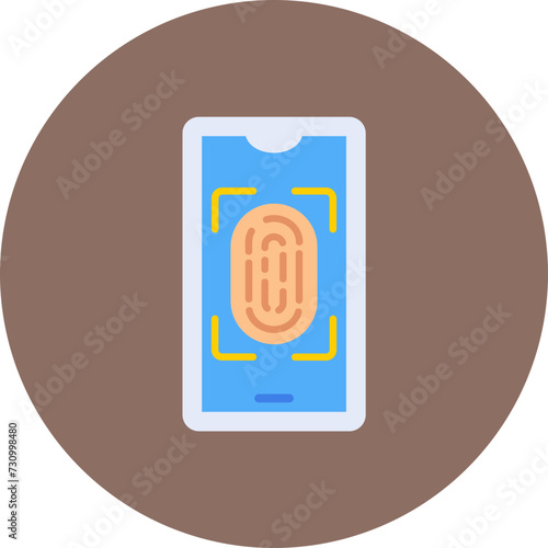 Fingerprint Scanner Icon