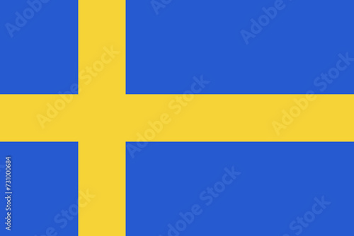 Swedish flag background High resolution illustrations vector