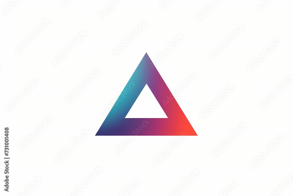 A sleek and modern logo featuring abstract geometric shapes, isolated on a clean white background. A sleek and modern logo featuring abstract geometric shapes, isolated on a clean white background.