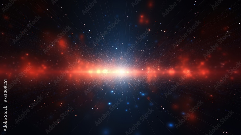 Abstract Particle Moving In The Sci-fi Space Wallpaper, Background Abstract Particle Moving In The Sci-fi Space Wallpaper, Background