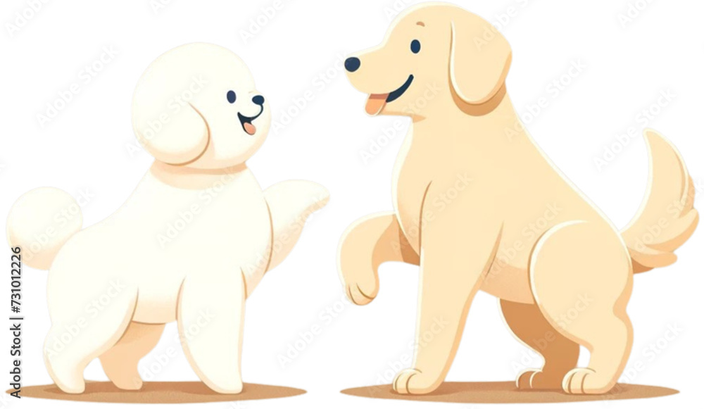 Fototapeta premium dogs