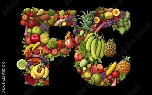 Fruit and Vegetable Letter