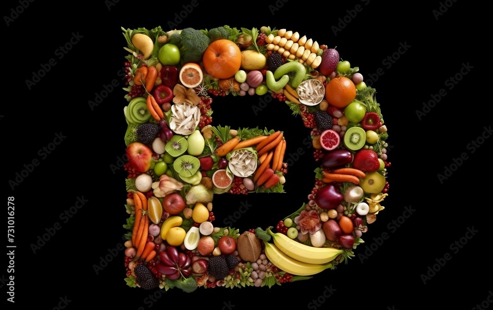 Fruit and Vegetable Letter