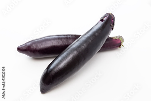 Wallpaper Mural 白背景に長茄子 Torontodigital.ca