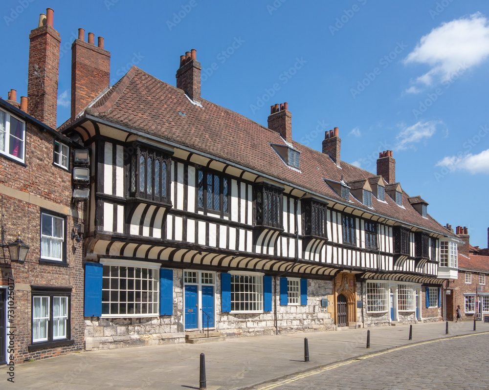 St. William's College - York England UK. Dating from the 1400's this lovely building is a must see when visiting York. Named in honour of Wlliam the Conqueror. St. William's College - York England UK. Dating from the 1400's this lovely building is a must see when visiting York. Named in honour of Wlliam the Conqueror.