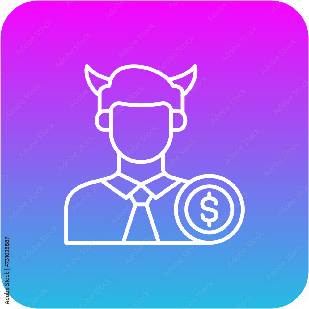 Obraz premium Corrupt Icon